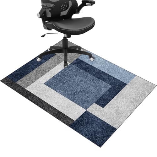 Hartholzboden-Bürostuhl-Matte – rutschfeste Gaming-Stuhlmatte Teppichschutz langlebiger Schreibtischbodenschutz 120 x 150 cm – perfekt für Zuhause und Büro von Generisch