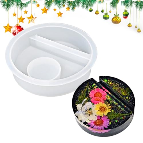 Harz-Kerzenständer-Silikonform, Kerzenhalter-Epoxidguss-Silikonform -Silikonformen zum Gießen von Teelichthaltern - Silikon-Teelicht-Kerzenhalter-Bastelformen für Kuchen, Schmuck, Schokolade Harz-Kerzenständer-Silikonform, Kerzenhalter-Epoxidguss-Silikonform -Silikonformen zum Gießen von Teelichthaltern - Silikon-Teelicht-Kerzenhalter-Bastelformen für Kuchen, Schmuck, Schokolade von Generisch