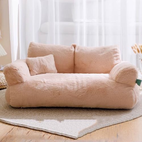 Haustier-Sofa, orthopädische Unterstützung, für Hunde und Katzen, mit Reißverschluss und Kissen, waschbar, rutschfestes Möbelkissen Haustier-Sofa, orthopädische Unterstützung, für Hunde und Katzen, mit Reißverschluss und Kissen, waschbar, rutschfestes Möbelkissen von Generisch