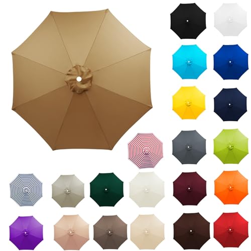 HeavyDuty Sonnenschirmhülle für 8 Streben, wasserdicht & UV-beständig, Ersatzschirmhülle, perfekt für Garten, Terrasse & Pool – langlebiges freitragende Design von Generisch