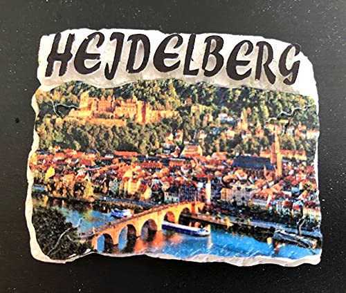 Heidelberg,Deutschland 3D Kühlschrankmagnet Souvenir, Polyresin ,Fridge Magnet,Germany 260308 von Generisch