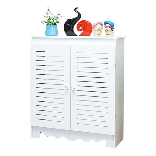 Heizkörper-Abdeckregal, moderner Heizschrankständer mit starker Tragfähigkeit, für Zuhause, Wohnzimmer, Büro (50 x 70 x 25 cm) von Generisch