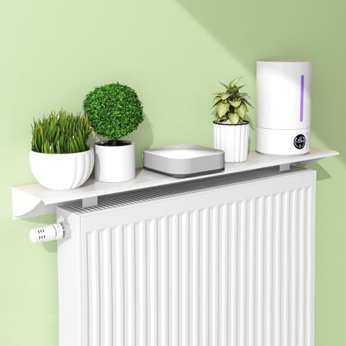 Heizkörper-Abdeckung, Regal, staubdicht und wärmeableitend, maximiert den Platz für Heimbüros, 20 cm breit x 90 cm lang, stilvolles und funktionales Design von Generisch