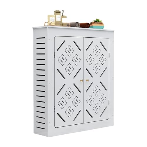 Heizkörperabdeckung Heizschrank Regal Badezimmer Bodenregal Lamellen Grill Wandständer Latten-Design Heizungsabdeckung mit oberem Lagerregal für Wohnzimmer Home Office Möbel Heizkörperabdeckung Heizschrank Regal Badezimmer Bodenregal Lamellen Grill Wandständer Latten-Design Heizungsabdeckung mit oberem Lagerregal für Wohnzimmer Home Office Möbel von Generisch