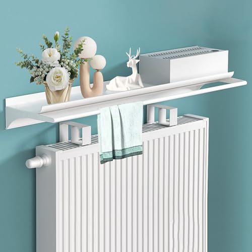Heizkörperverkleidung Regal mit Handtuchstange, platzsparendes staubdichtes Design für Wohnzimmer und Schlafzimmer Heizkörperverkleidung Regal mit Handtuchstange, platzsparendes staubdichtes Design für Wohnzimmer und Schlafzimmer von Generisch