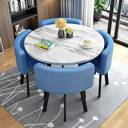 Hellblauer Empfangstisch, Verhandlungstisch für Café, Küche, Wohnzimmer, Teeshop, Fast-Food-Restaurant, vielseitiges, modernes Design, Einheitsgröße von Generisch