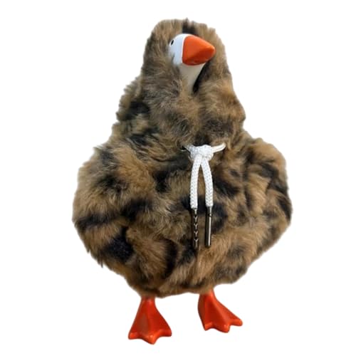 Herbst Schreibtisch Gänse Outfits 18cm | Desktop Gänse Statue Herbst Kleidung | Halloween Desktop Statue Kleidung für Sammler Teenager Schüler Lehrer Kinder | Schminktisch Arbeitszimmer Büro von Generisch