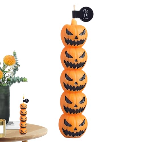 Herbstkerzen - Halloween Deko Schädel Duftkerze Mit - Wohnaccessoires Für Hausbesitzer Esstisch Deko Schreibtisch Fensterbank Terrasse Herbstkerzen - Halloween Deko Schädel Duftkerze Mit - Wohnaccessoires Für Hausbesitzer Esstisch Deko Schreibtisch Fensterbank Terrasse von Generisch