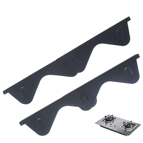 Herdschutzgitter - Ofenrissschutz für die Theke | Schlitzdeckel aus Edelstahl | Ofenrandschutz Reduziertes Set 2er für Arbeitsplatten Herdschutzgitter - Ofenrissschutz für die Theke | Schlitzdeckel aus Edelstahl | Ofenrandschutz Reduziertes Set 2er für Arbeitsplatten von Generisch