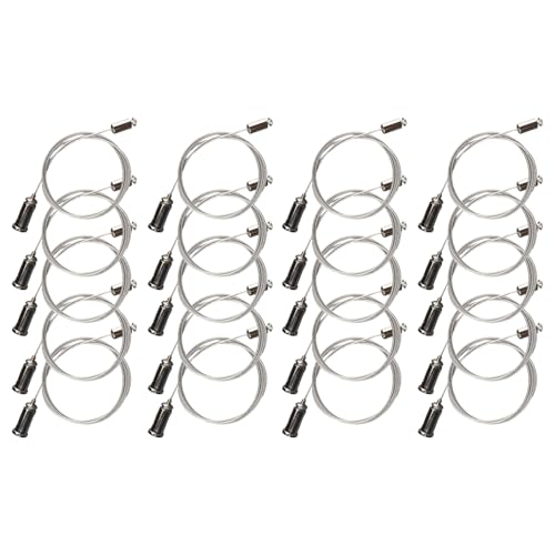 Hexagon Lights Suspension Wire Set Includes 20 Strong Cables for Securely Mounting Panel Lamps and Chandeliers in Garages Hotels Bedrooms or Commercial Spaces with Adjustable Length Hexagon Lights Suspension Wire Set Includes 20 Strong Cables for Securely Mounting Panel Lamps and Chandeliers in Garages Hotels Bedrooms or Commercial Spaces with Adjustable Length von Generisch