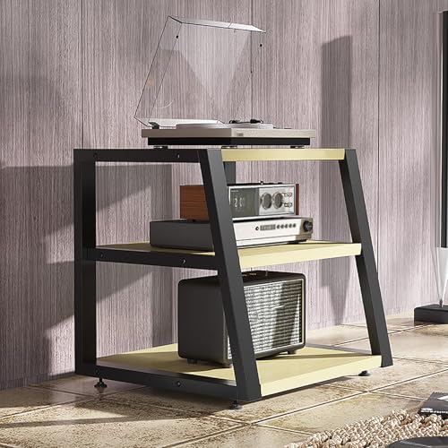 HiFi-Audio-Media-Ständer – AV-Komponentenschrank mit Ablageflächen, Stereo-Racks und Medienturm für organisierte Heimkino-Ausrüstung und Unterhaltungszentrum HiFi-Audio-Media-Ständer – AV-Komponentenschrank mit Ablageflächen, Stereo-Racks und Medienturm für organisierte Heimkino-Ausrüstung und Unterhaltungszentrum von Generisch