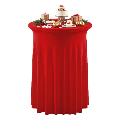 High Top Cover, Cocktail -Tischabdeckung für Feiertagsfeiern, Waschkontodesign mit tragbarer Funktion, Elegante Tischdecke für -, Innen-, Außen-, Hochzeiten, Restaurant und Bankett, 32 x 43 Zoll High Top Cover, Cocktail -Tischabdeckung für Feiertagsfeiern, Waschkontodesign mit tragbarer Funktion, Elegante Tischdecke für -, Innen-, Außen-, Hochzeiten, Restaurant und Bankett, 32 x 43 Zoll von Generisch