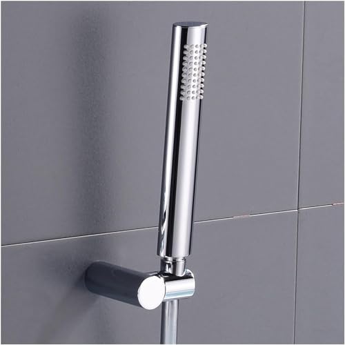 Hochdruck-Messing-Handbrause, wassersparendes Dusch-Set mit Schlauch und Halterung, leistungsstarkes Sprüh-Chrom-Finish, ideal für Spa-Erlebnis zu Hause von Generisch