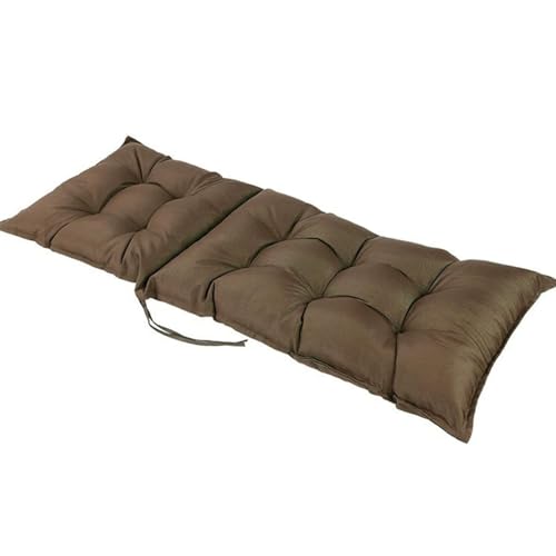 Hochlehner Kissen - Verdicktes Anti-Rutsch-Sitzpolster mit Bändern für Terrasse, Outdoor, Indoor, Büro, Zuhause, Schaukelstühle von Generisch