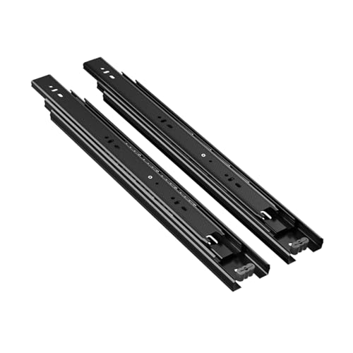 Hochleistungs-Schubladenschienen, Kugellagerschienen Mit Vollauszug, Seitenmontage For Küchenschränke Und Kommoden, 60 Kg Tragkraft (1 Paar)(35cm/13.7inch) von Generisch