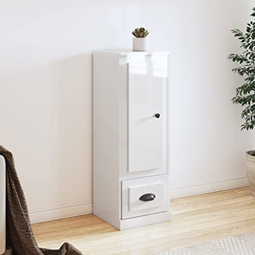 Hochwertiger weißer TV-Schrank, 91 x 35,5 x 103,5 cm, Sperrholz, Aufbewahrungsmöbel für Wohnzimmer, Eingangsbereich, Arbeitszimmer, stilvolle Medienkonsole, modernes Design, vielseitige Hochwertiger weißer TV-Schrank, 91 x 35,5 x 103,5 cm, Sperrholz, Aufbewahrungsmöbel für Wohnzimmer, Eingangsbereich, Arbeitszimmer, stilvolle Medienkonsole, modernes Design, vielseitige von Generisch