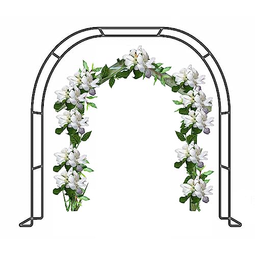 Hochzeitsbogen Metall Pergola Rankgitter für Rosen Kletterpflanzen Gartendekoration Tragbare Laube 1,2 m bis 3 m breit Hochzeitsbogen Metall Pergola Rankgitter für Rosen Kletterpflanzen Gartendekoration Tragbare Laube 1,2 m bis 3 m breit von Generisch