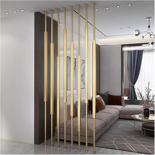 Höhenverstellbare Sichtschutz-Trennwand – Raumteiler vom Boden bis zur Decke für Büro- und Wohnungseingang Höhenverstellbare Sichtschutz-Trennwand – Raumteiler vom Boden bis zur Decke für Büro- und Wohnungseingang von Generisch