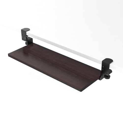 Höhenverstellbare Tastaturablage unter dem Schreibtisch mit C-Klemme, einfach zu installieren, ausziehbares Design, platzsparend, für Büro/Zuhause/Schule, unterstützt 10 kg Gewicht Höhenverstellbare Tastaturablage unter dem Schreibtisch mit C-Klemme, einfach zu installieren, ausziehbares Design, platzsparend, für Büro/Zuhause/Schule, unterstützt 10 kg Gewicht von Generisch
