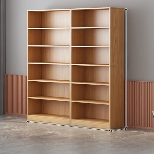 Hohes Eck-Bücherregal mit Rückseite, geräumige Regale zur Aufbewahrung und Präsentation, platzsparendes Design, natürliches Holz-Finish, perfekt für Zuhause und Büro, A100 Hohes Eck-Bücherregal mit Rückseite, geräumige Regale zur Aufbewahrung und Präsentation, platzsparendes Design, natürliches Holz-Finish, perfekt für Zuhause und Büro, A100 von Generisch