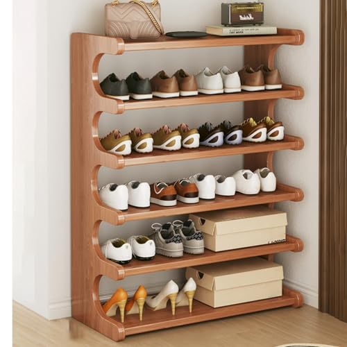 Hohes schmales Schuhregal, platzsparend, multifunktional, für Eingangsbereich, Schrank, Ecke und Tür, ideale Schuhaufbewahrungslösung für kleine Räume Hohes schmales Schuhregal, platzsparend, multifunktional, für Eingangsbereich, Schrank, Ecke und Tür, ideale Schuhaufbewahrungslösung für kleine Räume von Generisch