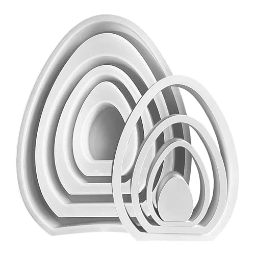 Hohleier-Gipsform – hohle Ostereier-Silikonform | Basteln von Ostereiern, Kerzen, antihaftbeschichtete Eierskulpturen, Gießform, hohle Eier, dekorative Form für Wohnzimmer und Tisch Hohleier-Gipsform – hohle Ostereier-Silikonform | Basteln von Ostereiern, Kerzen, antihaftbeschichtete Eierskulpturen, Gießform, hohle Eier, dekorative Form für Wohnzimmer und Tisch von Generisch