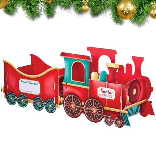 Holidayzug | Festlicher Tischschmuck Weihnachtszüge,Dekoratives Großes Fächer Behältnis Deko für Kamin Schreibtisch Vitrine Kaminsims Nachttisch,für Tisch Mittelpunkt Nachttisch Kamin Kaminsims Schrei Holidayzug | Festlicher Tischschmuck Weihnachtszüge,Dekoratives Großes Fächer Behältnis Deko für Kamin Schreibtisch Vitrine Kaminsims Nachttisch,für Tisch Mittelpunkt Nachttisch Kamin Kaminsims Schrei von Generisch