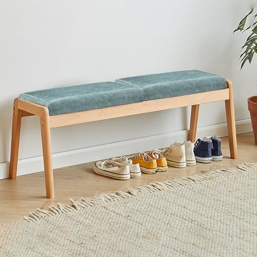 Holzbank mit gepolsterter Sitzfläche für den Innenbereich, perfekt für Küche, Wohnzimmer, Esszimmer und Eingangsbereich – bequeme und stilvolle Ergänzung für jedes Zuhause Holzbank mit gepolsterter Sitzfläche für den Innenbereich, perfekt für Küche, Wohnzimmer, Esszimmer und Eingangsbereich – bequeme und stilvolle Ergänzung für jedes Zuhause von Generisch