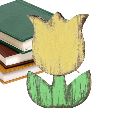 Holzblumen - Frühlingsdekoration Für Zuhause | Dekorative Tulpengestecke Für Tisch, Und Schreibtisch von Generisch