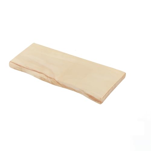 Holzregal aus natürlichem Massivholz, verdickter unregelmäßiger Rand, Wandteiler, perfekt für Gästezimmer und Heimdekoration, 40 x 15 x 2,5 cm Holzregal aus natürlichem Massivholz, verdickter unregelmäßiger Rand, Wandteiler, perfekt für Gästezimmer und Heimdekoration, 40 x 15 x 2,5 cm von Generisch