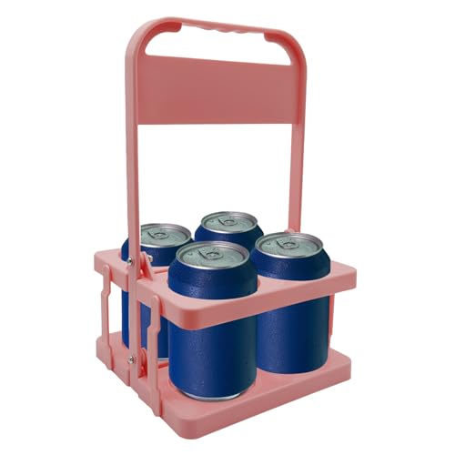 Home Men's Beer Bag - Wooden Bottle Holder | 6 Bottle Holder | Bottles Opener and Coasters for Glass and PET Bottles | Gift Idea for Men von Generisch