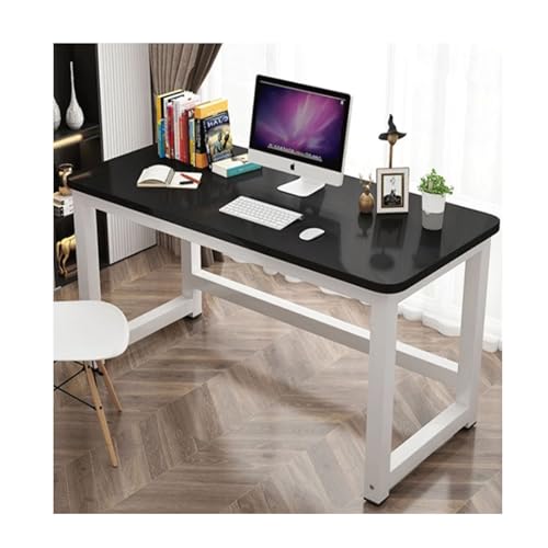 Home Office Arbeitstisch - Einfacher Computertisch mit abgerundeten Ecken, geräuschlosen Fußpolstern - Einfache Montage - Vielseitiger Gaming-/Schminktisch von Generisch