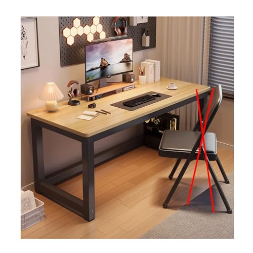 Home-Office-Schreibtisch – geräumiger Arbeitstisch und Arbeitsplatz mit ergonomischem Design für Schlafzimmer oder Büro Home-Office-Schreibtisch – geräumiger Arbeitstisch und Arbeitsplatz mit ergonomischem Design für Schlafzimmer oder Büro von Generisch