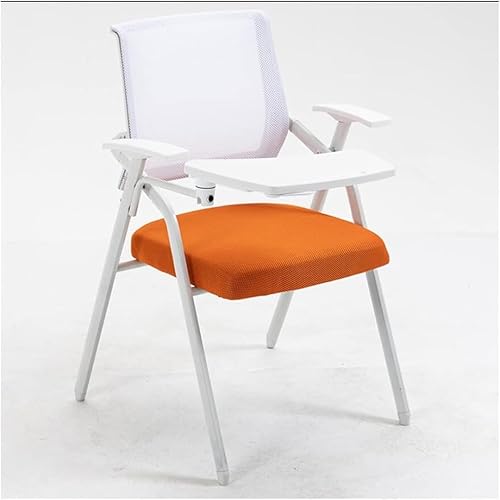 Home Office Schreibtischstuhl mit befestigter Schreibtafel, zusammenklappbares Design für Erwachsene und Studenten, ideal für Meetings und Arbeitsbereiche von Generisch