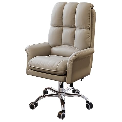 Home-Office-Stuhl, ergonomischer Arbeitsstuhl mit Armlehnen, Schreibtischstuhl mit verstellbarer Lendenwirbelstütze, Computerstuhl mit hoher Rückenlehne, Gaming-Stuhl für Erwachsene, Chefsessel für von Generisch