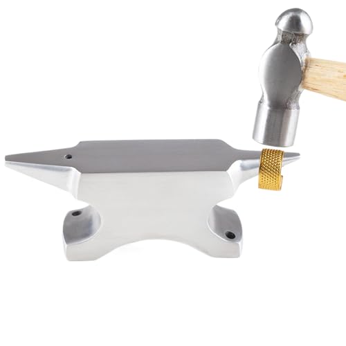 Hornamboss – Schmiedehörner-Ambosse aus Edelstahl, Werkbank zum Metallschmieden, langlebiges Handwerkswerkzeug mit Präzisionsoberfläche für die Schmuckherstellung, zum Härten von Draht, Formen, für di von Generisch