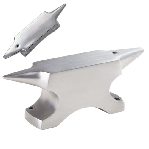 Hornamboss mit zwei Enden – 110 x 40 x 24 mm, Schmuckwerkbankwerkzeug, Werkbank aus Edelstahl mit zwei Enden, Zubehör zum Drahthärten, Metallumformung, Bastelprojekte | Langlebige Werkstattausrüstung von Generisch