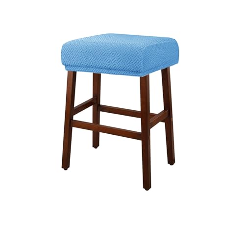 Housse De Tabouret Comptoir Rectangulaire Extensible Housse De Tabouret De Vanité Housses De Tabouret De Bar en Selle Housse De Pouf Couverture pour Tabouret (Beige 1 Stück) von Generisch
