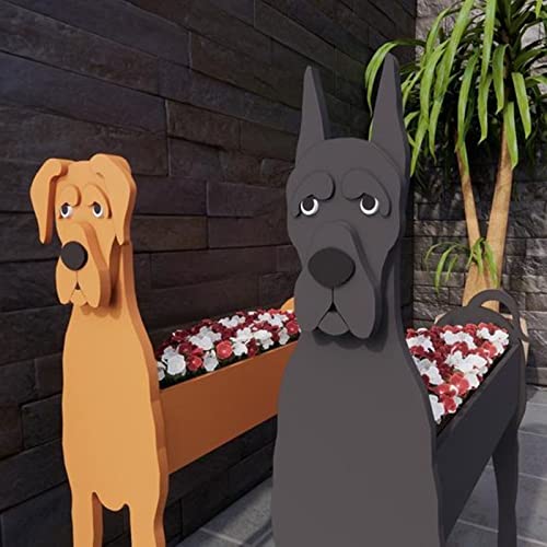 Hund Blumentopf - Multi-Pet Rassen PVC Pflanzgefäß für Innen- und Außenbereich Garten Dekor, DIY Haustier Thema Blumentopf Hund Blumentopf - Multi-Pet Rassen PVC Pflanzgefäß für Innen- und Außenbereich Garten Dekor, DIY Haustier Thema Blumentopf von Generisch