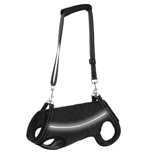 Hundehubgurt - Gepolsterter Mobilitatsgurt Hunde | Einstellbar gepolsterter Geschirr Ausbruchsicher Für Behinderte Hunde Mit Schwachen Hinterläufen Training Genesung von Generisch