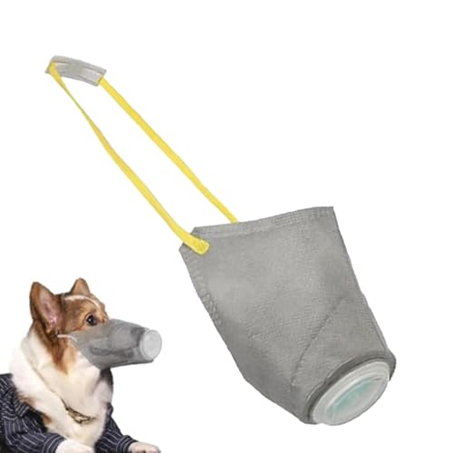 Hundemaulkorb | Verhindert Beißen Lecken Atmungsaktiver Hundemaulkorb - Verstellbarer Atemschutz Für Welpen | Verhindert Beißen Lecken Für Mittelgroße Kleine Welpen Hundemaulkorb | Verhindert Beißen Lecken Atmungsaktiver Hundemaulkorb - Verstellbarer Atemschutz Für Welpen | Verhindert Beißen Lecken Für Mittelgroße Kleine Welpen von Generisch