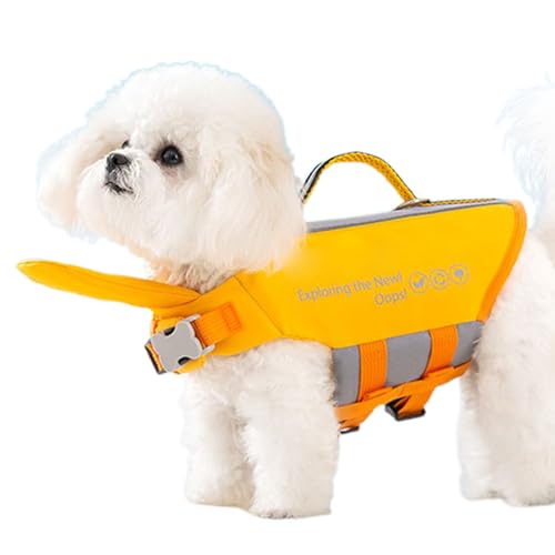 Hundeschwimmweste - Verstellbare Doog Wasserjacke | Sichere Haustier-Schwimmweste | Dogg Lifesaver Westen zum Schwimmen, um Ihr Haustier sicher, bequem und selbstbewusst in Pools oder offenem Wasser von Generisch