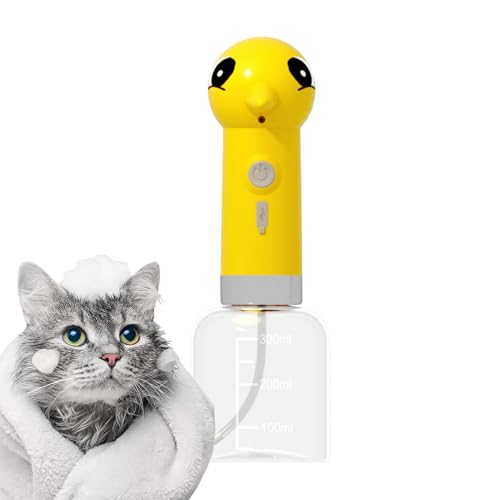 Hundeshampoo Sprüher - Hundeshampooer | Enten-Shampoospender für Hunde | Automatischer Haustier-Shampoo-Schäumer | Verstopfungsresistenter Seifenspender für einfaches Baden zu Hause, Badewanne, Garten Hundeshampoo Sprüher - Hundeshampooer | Enten-Shampoospender für Hunde | Automatischer Haustier-Shampoo-Schäumer | Verstopfungsresistenter Seifenspender für einfaches Baden zu Hause, Badewanne, Garten von Generisch