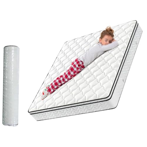 Hybridschaum- und Federkernmatratze – atmungsaktiv und stützend zur Druckentlastung – 12 cm dick Hybridschaum- und Federkernmatratze – atmungsaktiv und stützend zur Druckentlastung – 12 cm dick von Generisch