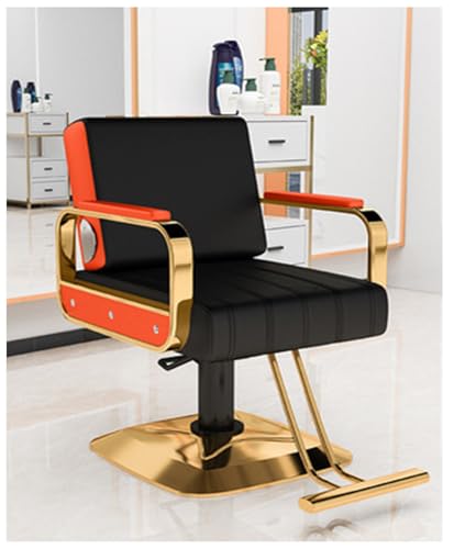 Hydraulisch höhenverstellbarer Salonstuhl mit 360-Grad-Drehgelenk für Haarstyling und Spa-Behandlungen Hydraulisch höhenverstellbarer Salonstuhl mit 360-Grad-Drehgelenk für Haarstyling und Spa-Behandlungen von Generisch