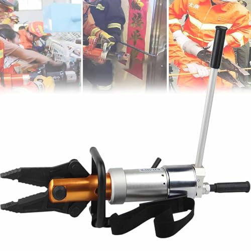 Hydraulische Scherzange mit Pumpenverlängerungen, 18T Schneiden & 5,5T Expansionskraft, für Notfallrettung & Holzkofferverpackung Hydraulische Scherzange mit Pumpenverlängerungen, 18T Schneiden & 5,5T Expansionskraft, für Notfallrettung & Holzkofferverpackung von Generisch