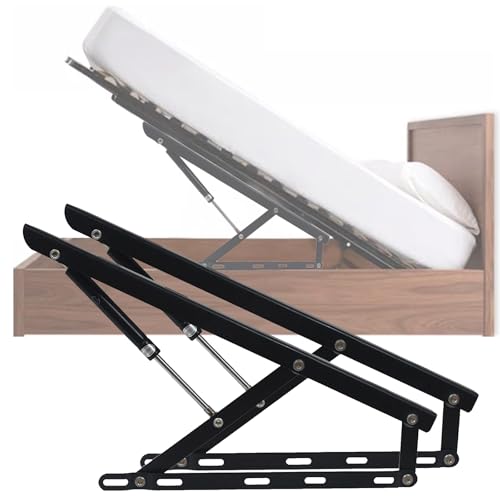 Hydraulischer Betthebemechanismus, Schwerlast-Gasfeder-Lagerlift-Set, pneumatischer Lift für Bettkasten oder Schlafsofa von Generisch