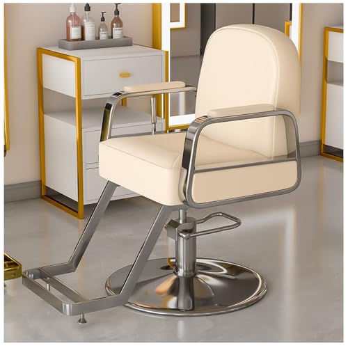 Hydraulischer Friseurstuhl, robuster Friseurstuhl für professionelle Friseure und Beauty-Spa von Generisch