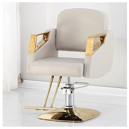 Hydraulischer drehbarer, verstellbarer Friseurstuhl für professionelle Haarschnitte und Styling Hydraulischer drehbarer, verstellbarer Friseurstuhl für professionelle Haarschnitte und Styling von Generisch