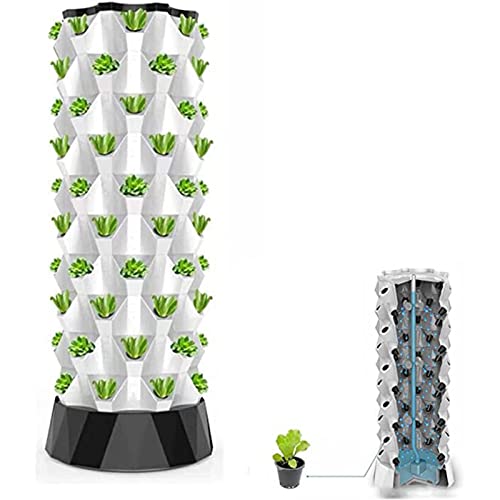 Hydroponisches Anzuchtsystem, Vertikaler Bauernturm für Indoor-Kräuter, Obst, Gemüse mit Pump-Timer, 8 Etagen Hydroponisches Anzuchtsystem, Vertikaler Bauernturm für Indoor-Kräuter, Obst, Gemüse mit Pump-Timer, 8 Etagen von Generisch